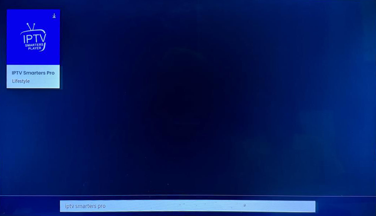 Samsung TV Step 1